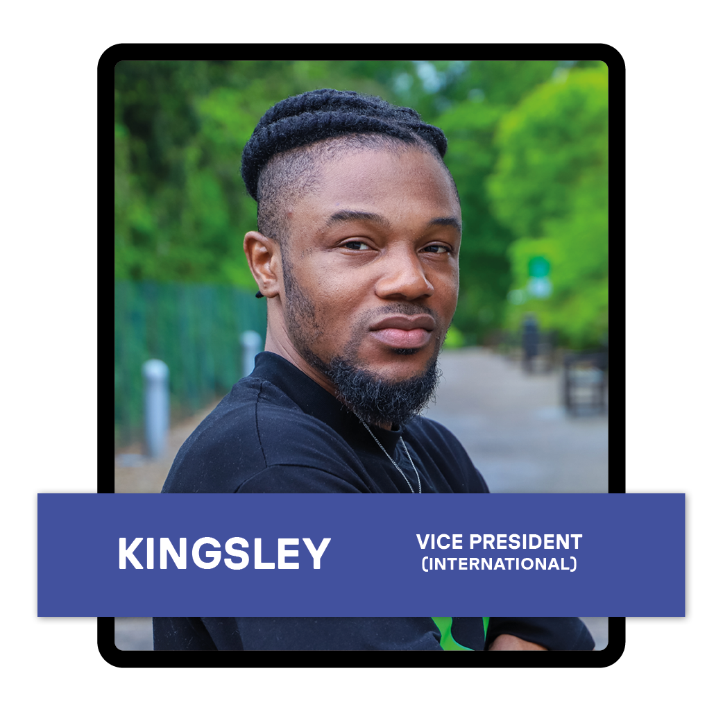 Kingsley, Vice President (International)