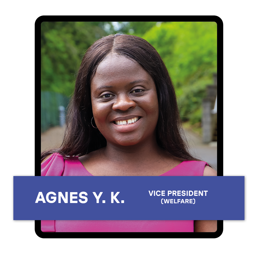 Agnes YK, Vice President (Welfare)