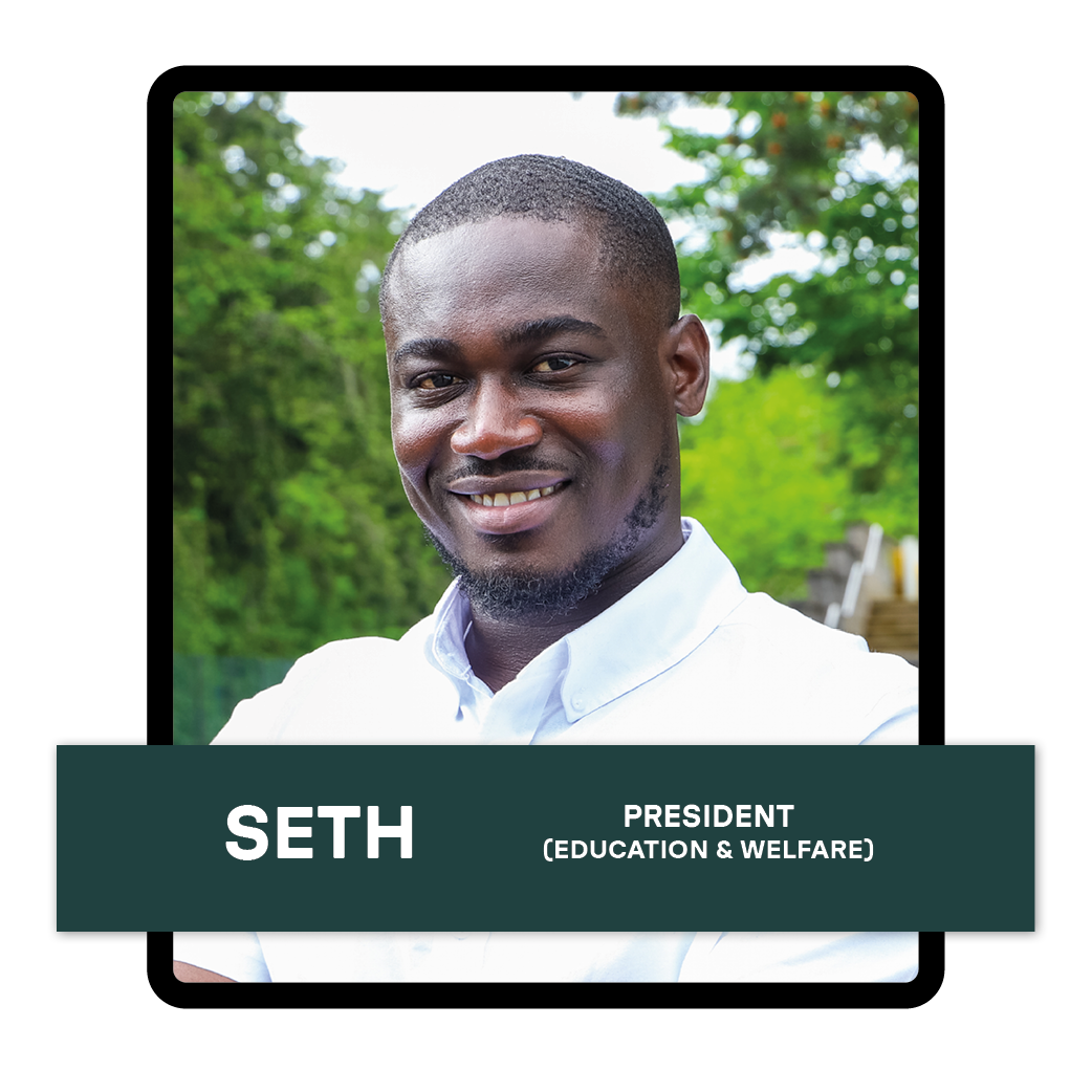 Seth, President (Education & Welfare)