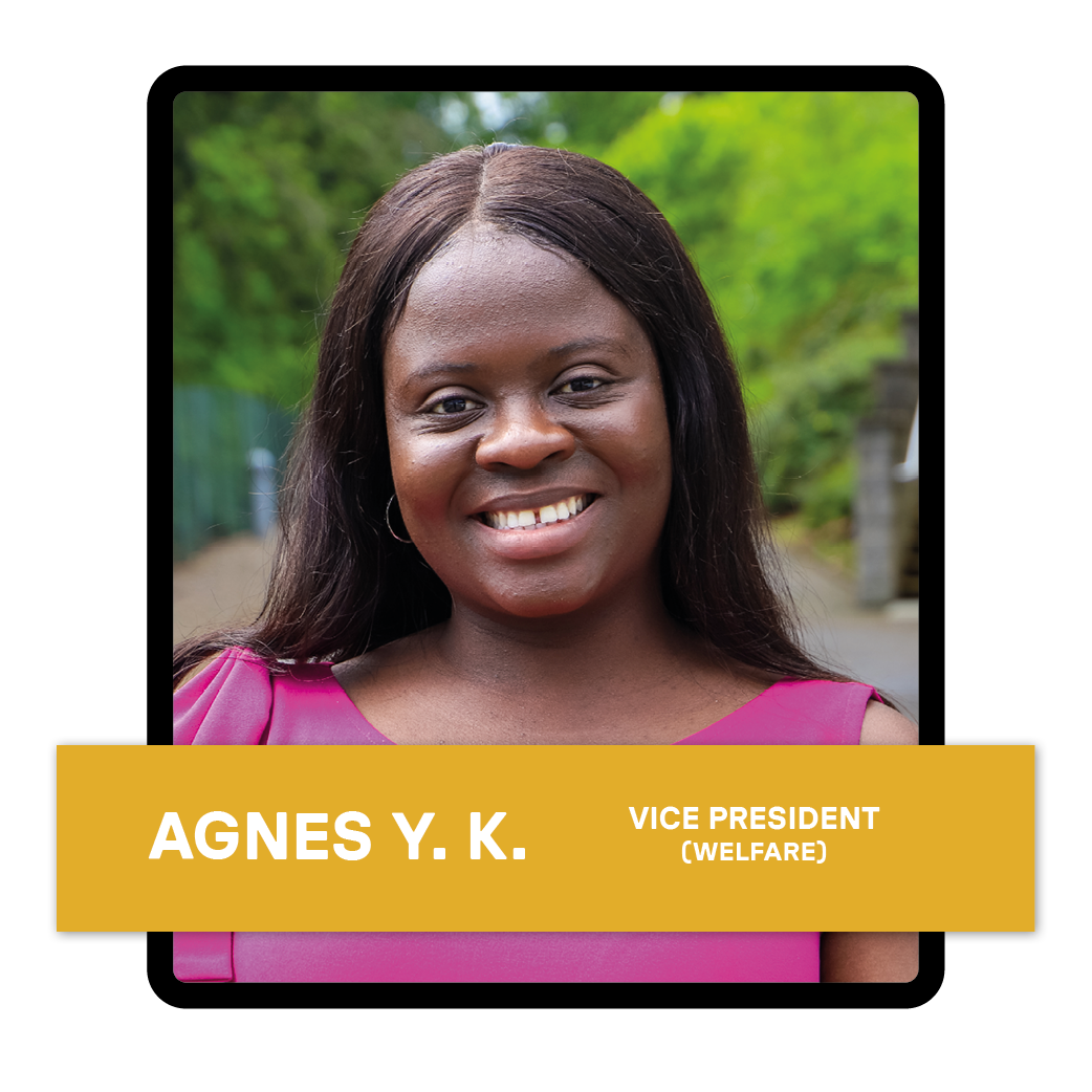 Agnes, Vice President (Welfare)